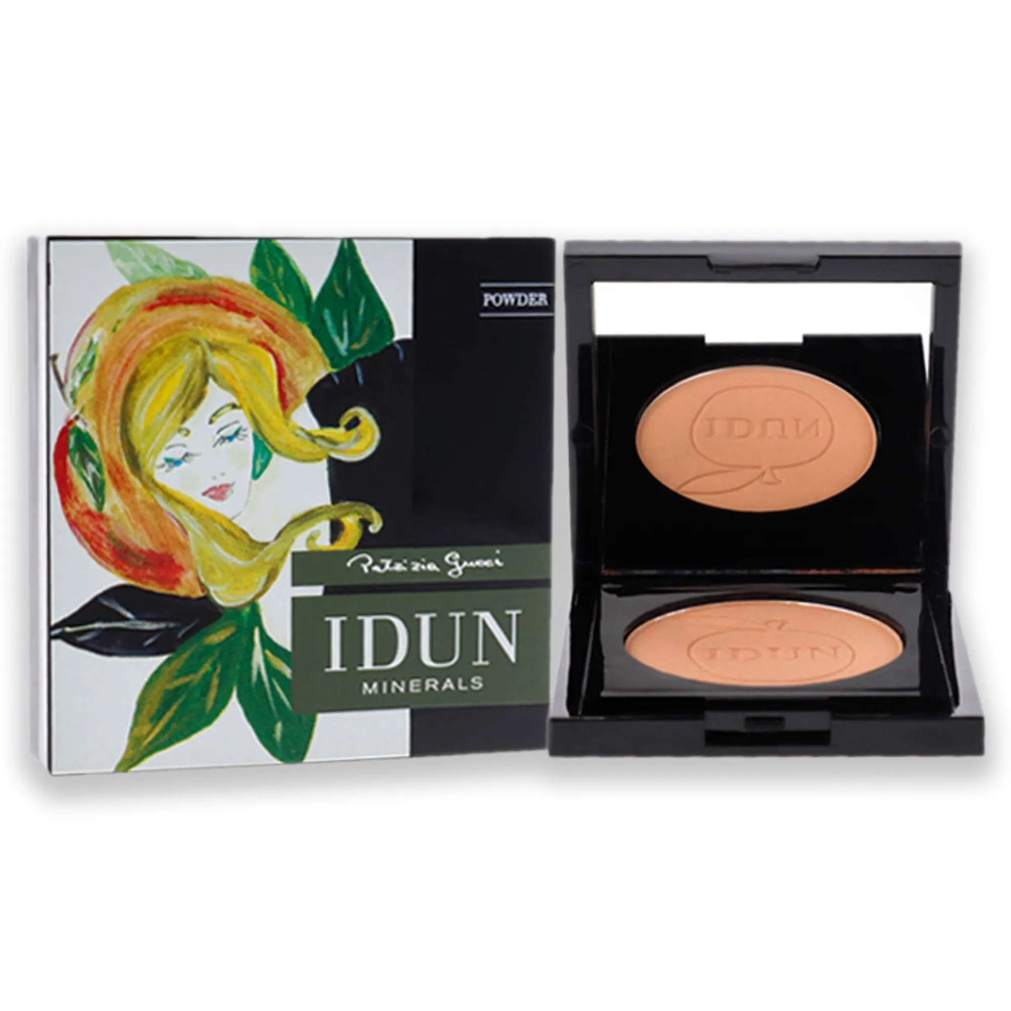 Pressed Powder - 534 Fantastisk by Idun Minerals for Women - 0.12 oz Powder