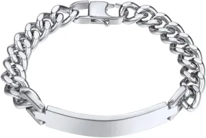 PROSTEEL Custom Bracelets for Men Women, Name Date Initial Quote Engraved Personalized Bracelet, Stainless Steel ID Bracelets, 7.5"/8.3"/9", Come with Box