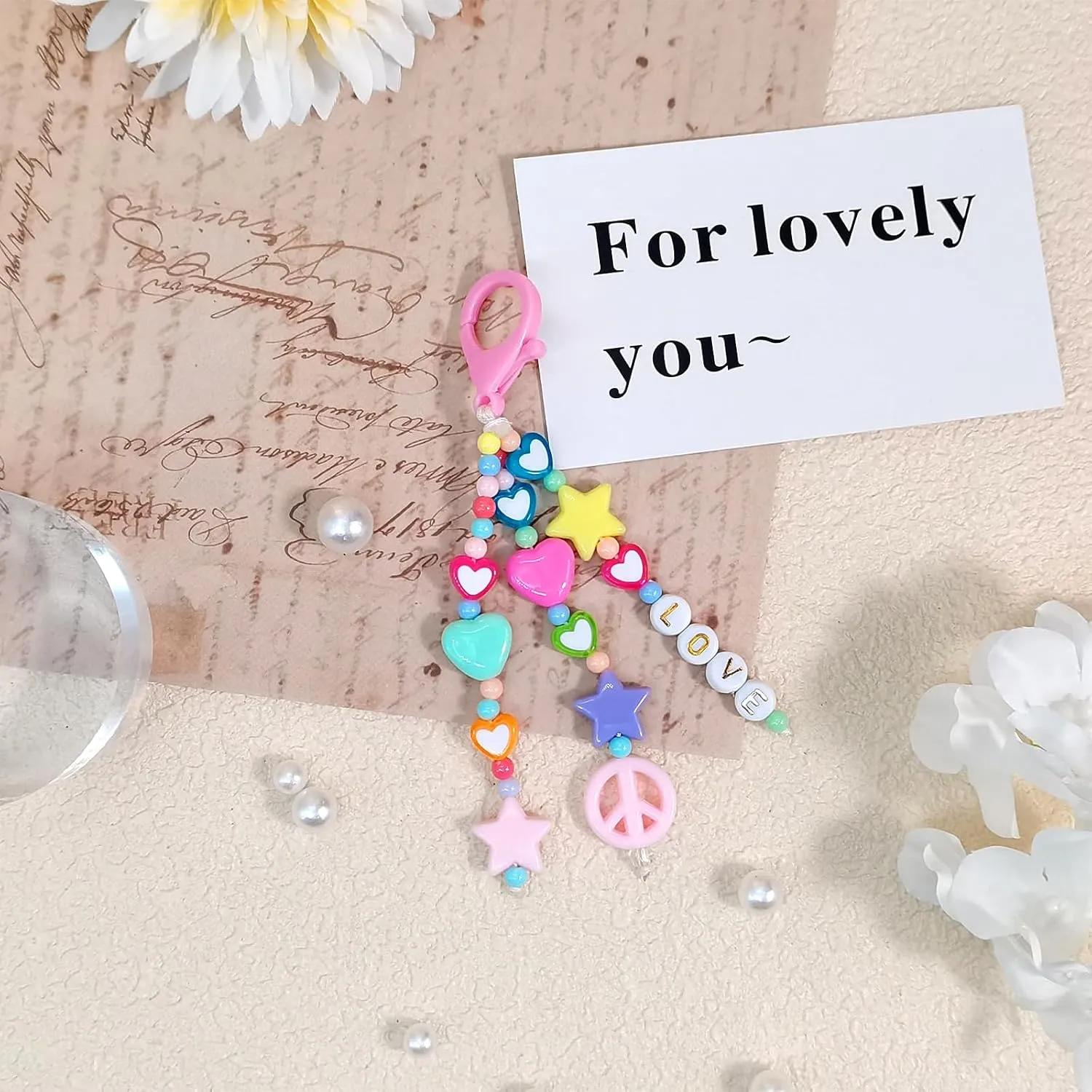 Purse Charms for Handbags, Lightweight Y2K keychains Cute Keychains Charms for Women Bag Purse