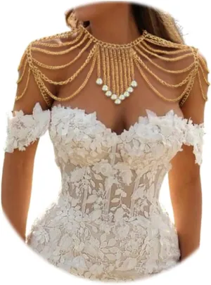 Rhinestone Shoulder Chain Jewelry, Bridal Wedding Body Chain, Crystal Tassel Shoulder Chain Necklace, Rave Shoulder Arm Body Chain Jewelry for Women
