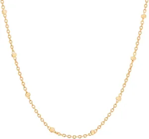 Rommanel 18K Gold Plated Chain | Durable, Versatile Chain with Three Layers of Gold and Fine Details | Unique, Womens Jewelry for Any Occasion & Outfit