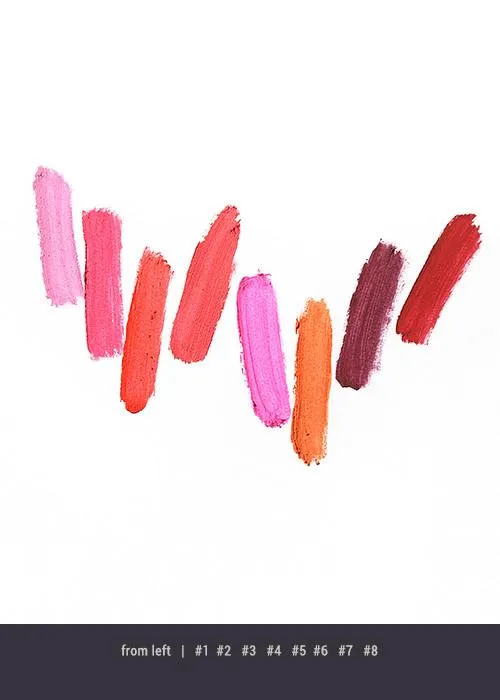 Santee Matte Liquid Lipstick- Fall Tones
