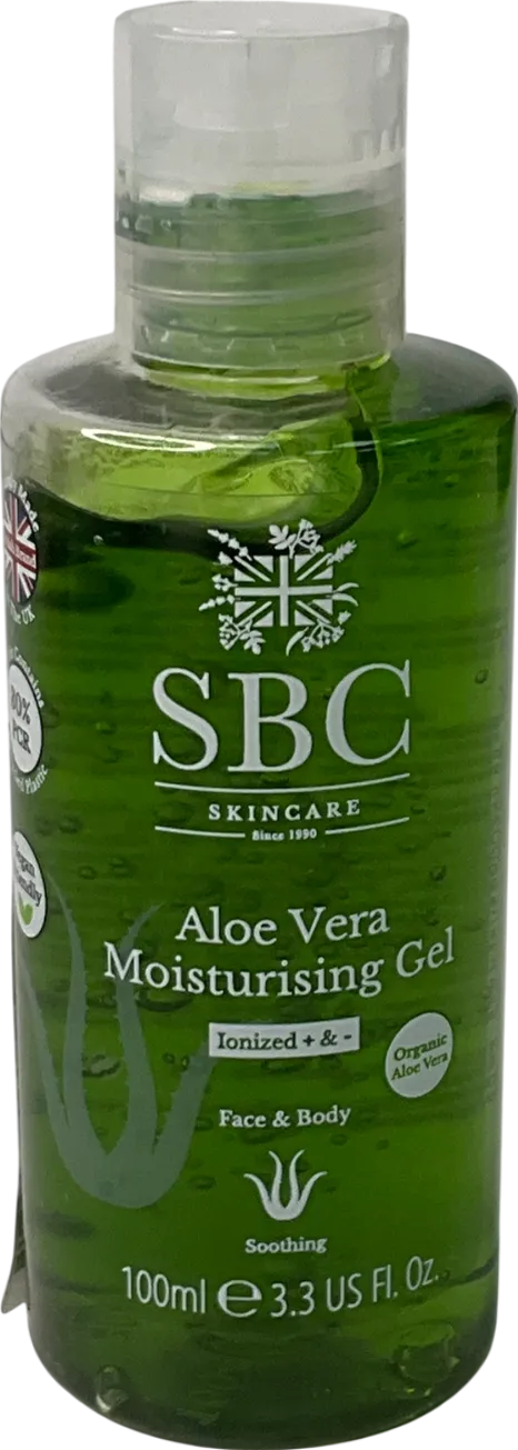 sbc Aloe Vera Moisturising Gel 100ml