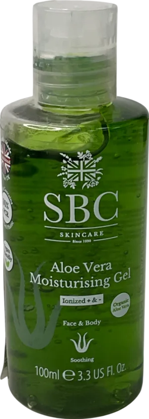 sbc Aloe Vera Moisturising Gel 100ml