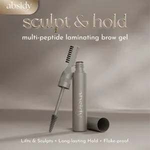 Sculpt & Hold Multi-Peptide Laminating Brow Gel in Clear
