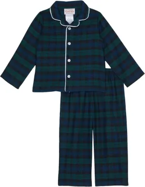 Sleepwear for Children Classic Long Sleeve and Pant Holiday Flannel Boys and Girls Pajamas (Toddler & Kids)