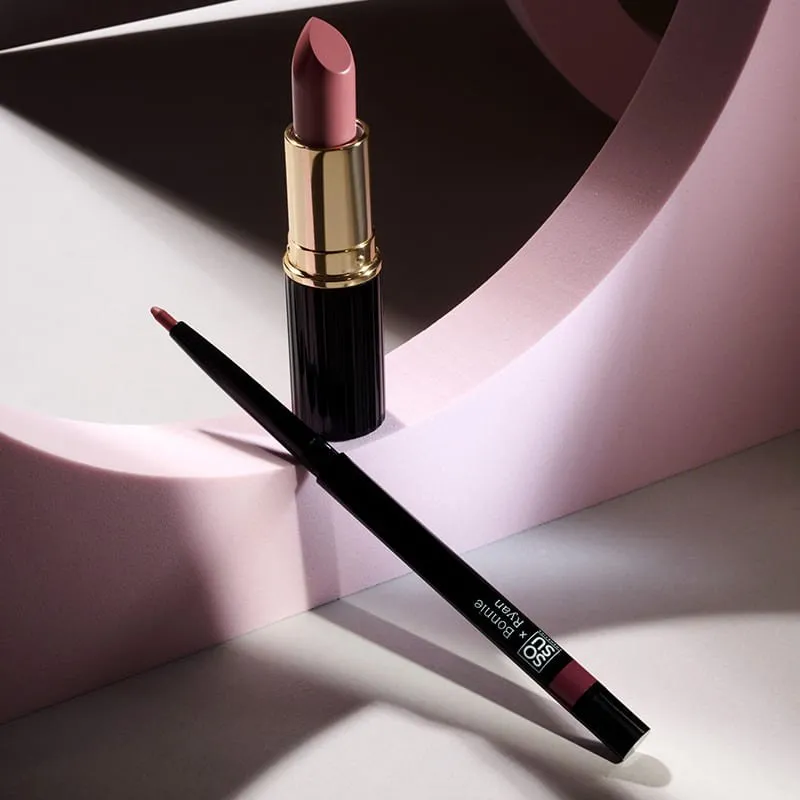 SOSU Cosmetics x Bonnie Ryan Lip Kit #3 Mauve Pink Discontinued