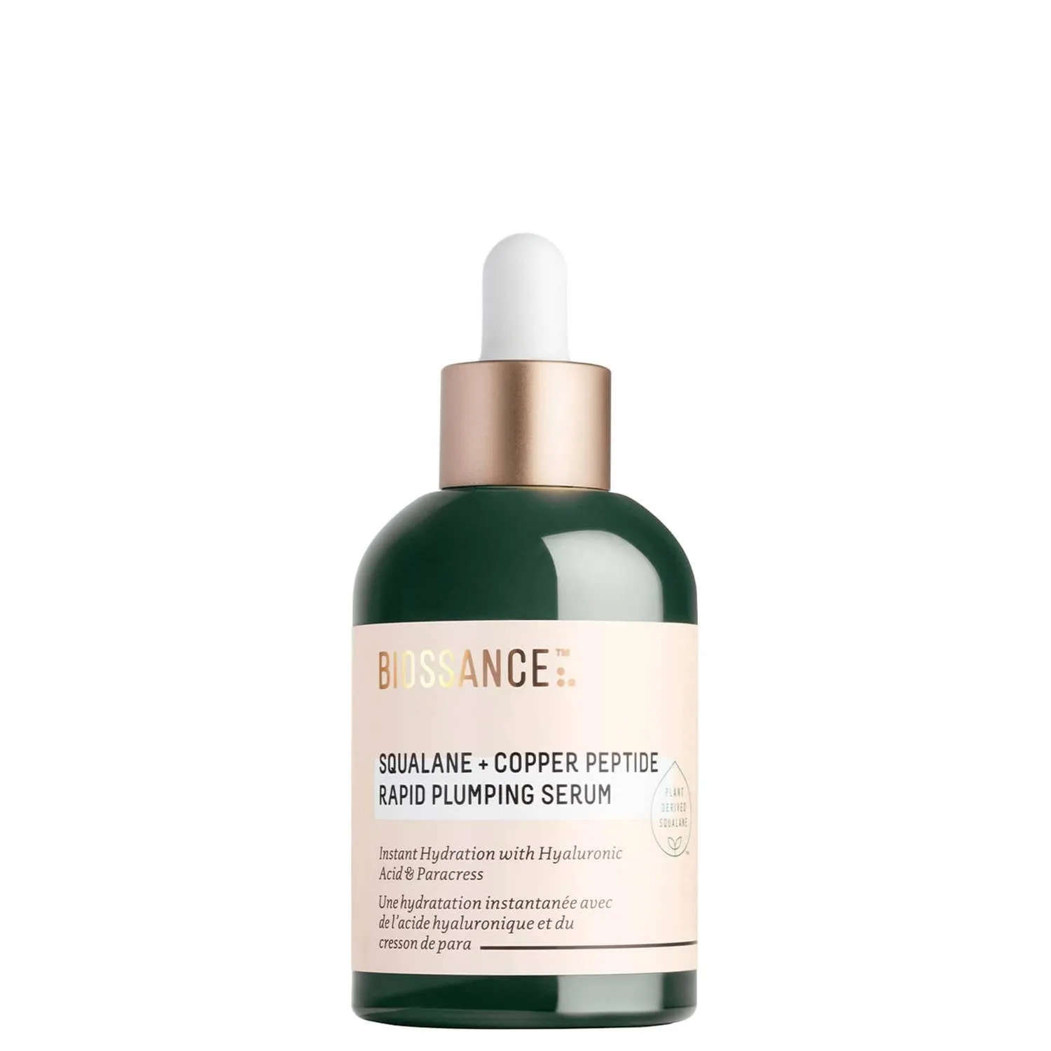 Squalane   copper peptide rapid plumping serum