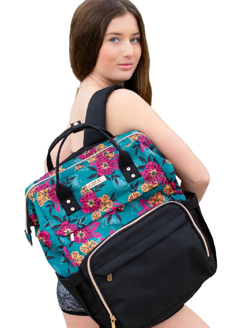 Studio Essential Backpack (Green Tropics)